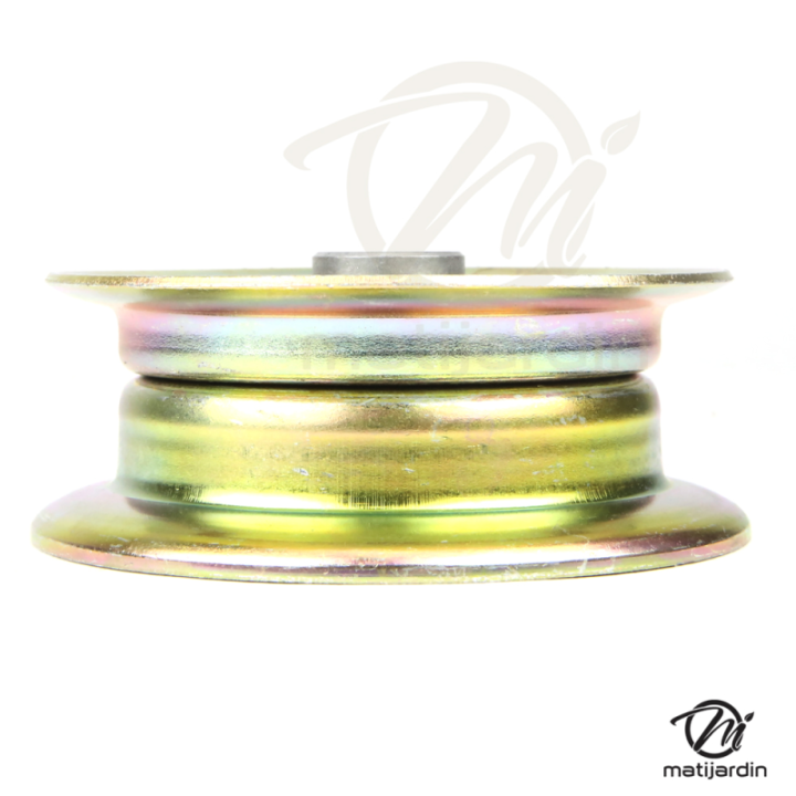 Poulie gorge plate Ø 98 mm.  N°177968. Larg 39 mm