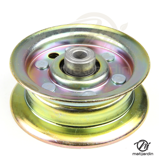 Poulie gorge plate Ø 98 mm.  N°177968. Larg 39 mm