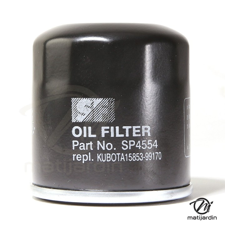 Filtre à huile pour moteur Kubota 15841-3243-0, 15853-9917-0