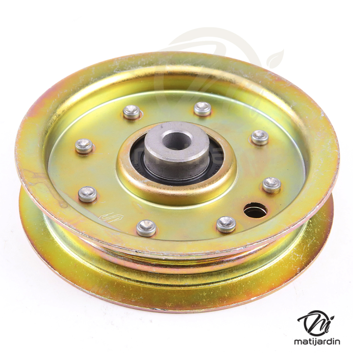 Poulie gorge plate Ø 114 mm. N°175820. Larg 27 mm