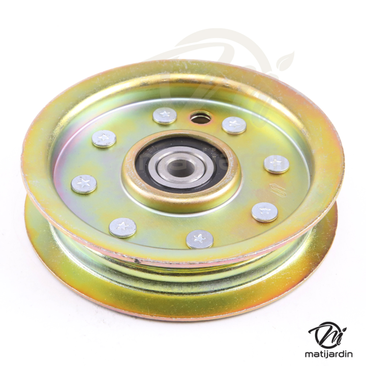 Poulie gorge plate Ø 114 mm. N°175820. Larg 27 mm