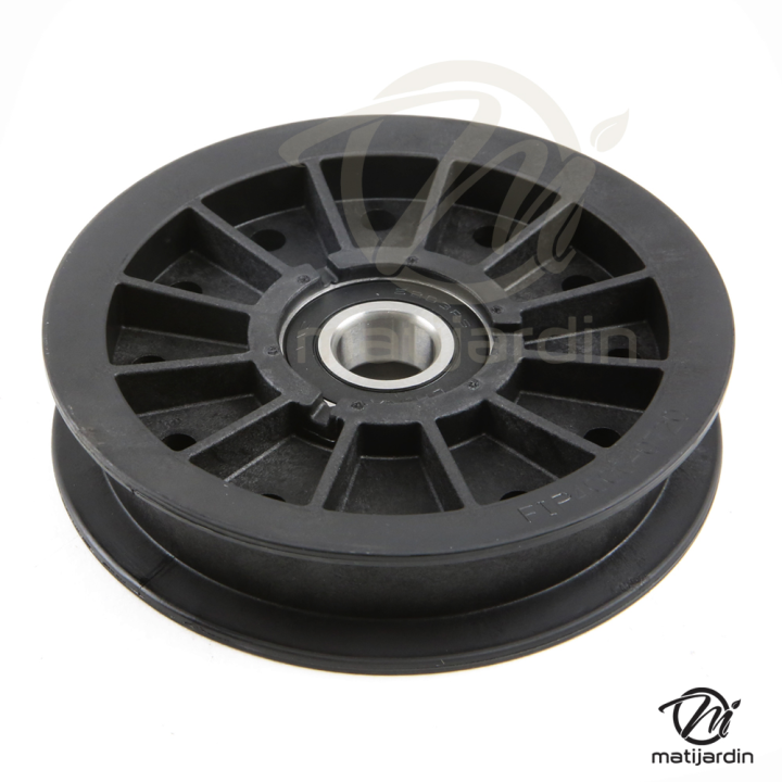 Poulie composite Ø 117 mm gorge plate. FIP4000-0.72. Larg 27. mm