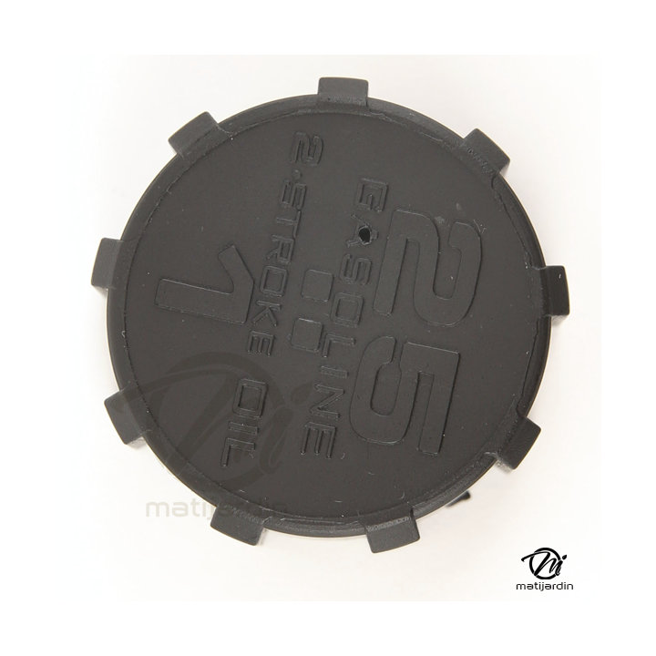 Bouchon de reservoir d'essence pour débroussailleuse Kawazaki. Ø ext. 36,5 mm