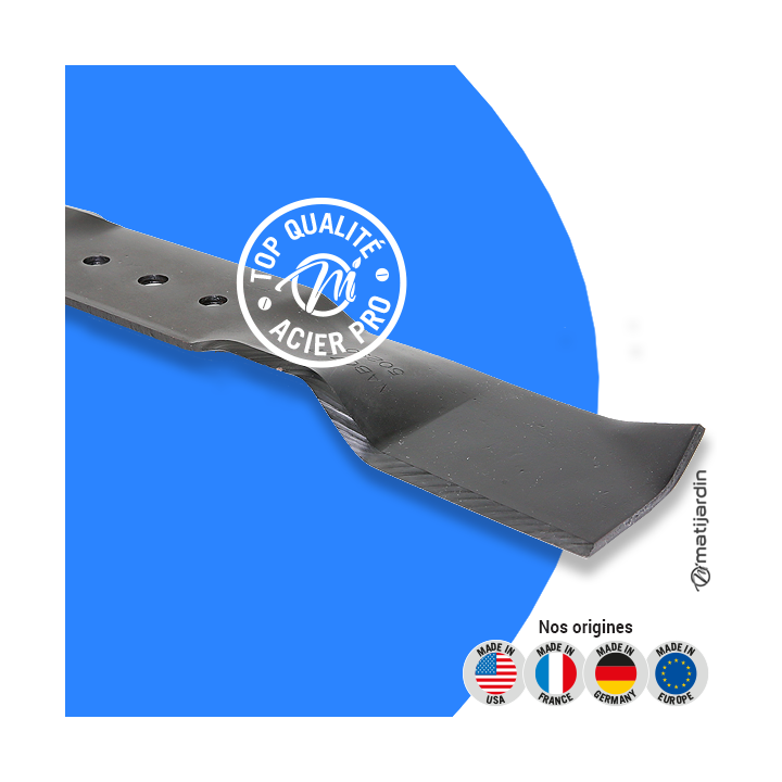 Lame de tondeuse pour Husqvarna coupe 43cm