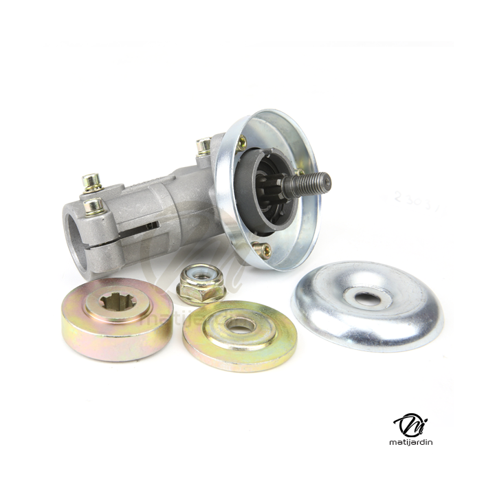 Renvoi d'angle pour débroussailleuse TL33, TL42, TL52. 7 dents