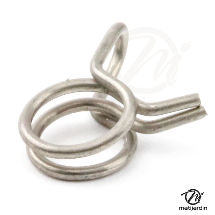 Colliers de serrage pour durite. x10. Ø 3 x 5,5 mm.
