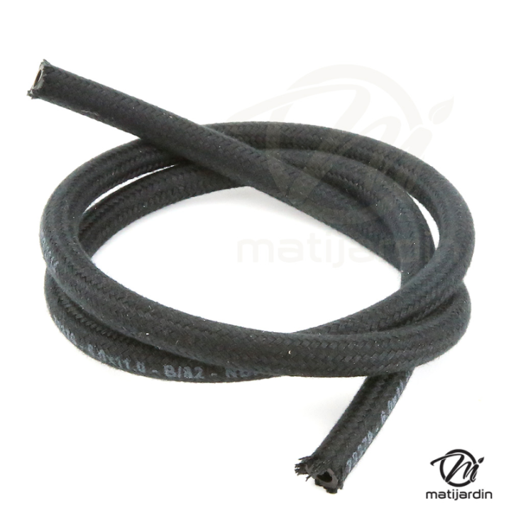 Durite renforcée. Longueur 1 m. Ø intérieur 6,3 mm. Ø extérieur 5,5 mm