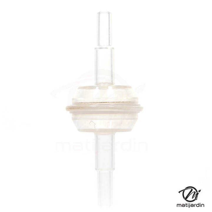 Filtre essence universel plastique double sortie Ø 6/8 mm