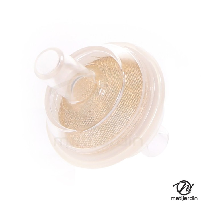 Filtre essence universel plastique double sortie Ø 8 mm