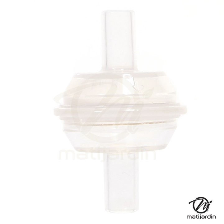 Filtre essence universel plastique double sortie Ø 8 mm