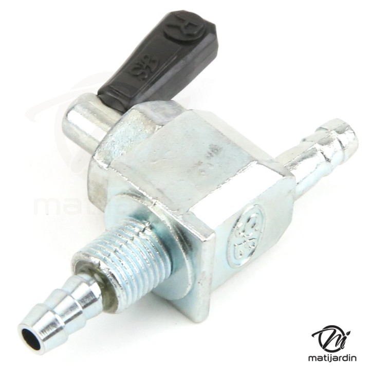 Robinet d'essence universel. Double sortie. Métallique