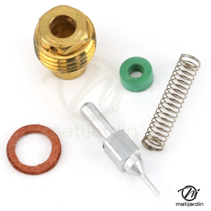 Pointeau carburateur et siège pour moteur Aspera. N° origine 16240001