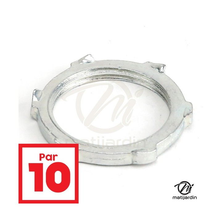 10 écrous de pot déchappement pour Briggs & Stratton N°261564