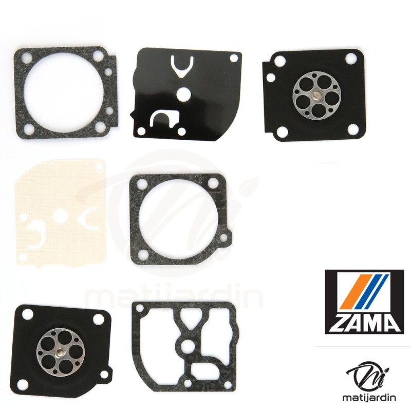 GARDEMAX Membranensatz Für ZAMA GND-27 Vergaser - Ersatz Für Motorsägen