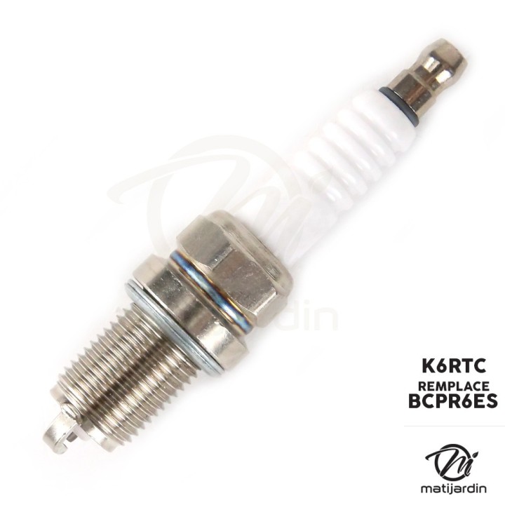 Bougie d'allumage. Type NGK K6RTC