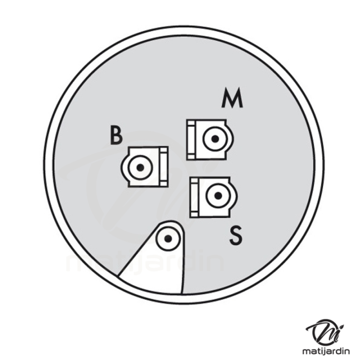 Contacteur à clé pour Snapper réf 1-8816