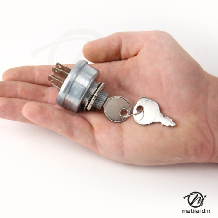 Contacteur à clé pour MTD réf 725-1396 et 925-1396