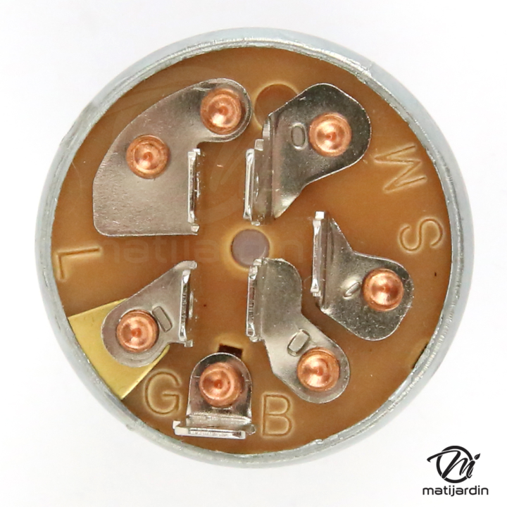 Contacteur à clé pour Briggs et Stratton réf 493625