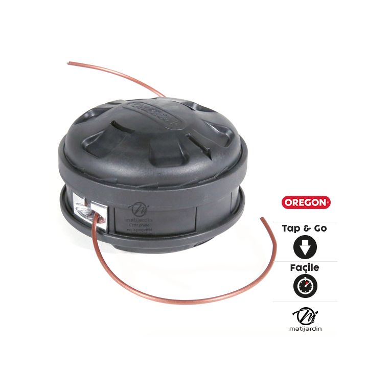 Tête débroussailleuse 2 fils Lighting Load. Tap & Go. Ø 109 mm. Universelle. Oregon