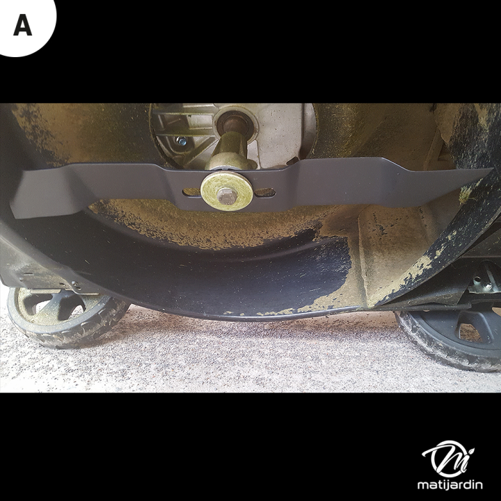 Lame tondeuse pour ALKO Silver 470 E. N° 440125. Coupe 46,3 cm