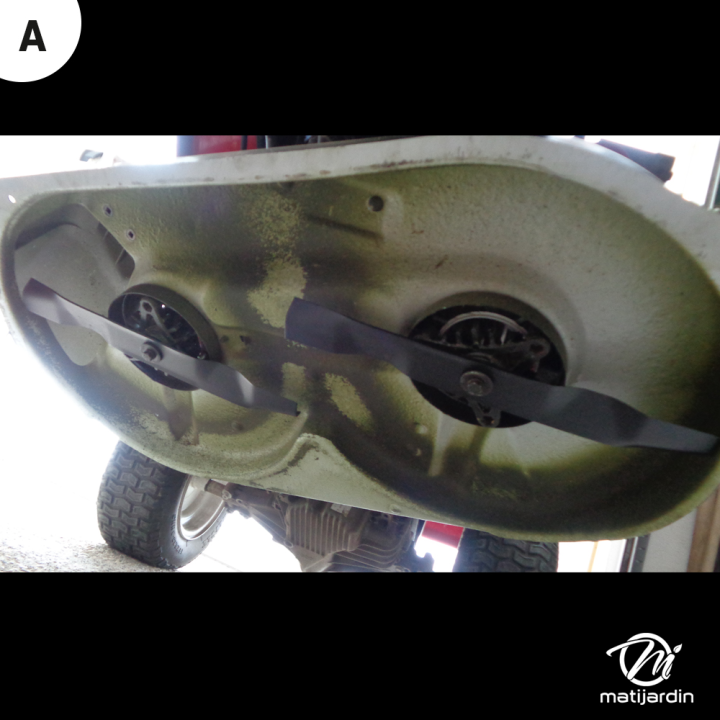 Lame tondeuse pour Jonsered LR11. N° 532140101. Coupe 46 cm