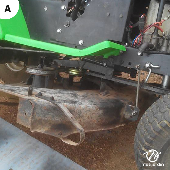 Courroie tondeuse Teknic 4L89 Kevlar Trapézoïdale - 12,7 mm x 2261 mm