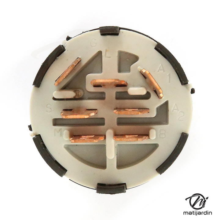 Contacteur à clé pour Stiga réf 16381