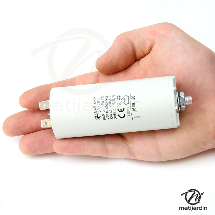 Condensateur pour tondeuse électrique 30MF