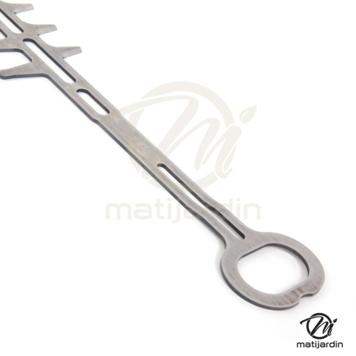 Lame bilatérale pour taille-haie Stihl HS45. Longueur 820 mm