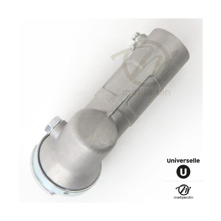 Renvoi d'angle universel pour débroussailleuse + Adaptateur carré 5,4 mm