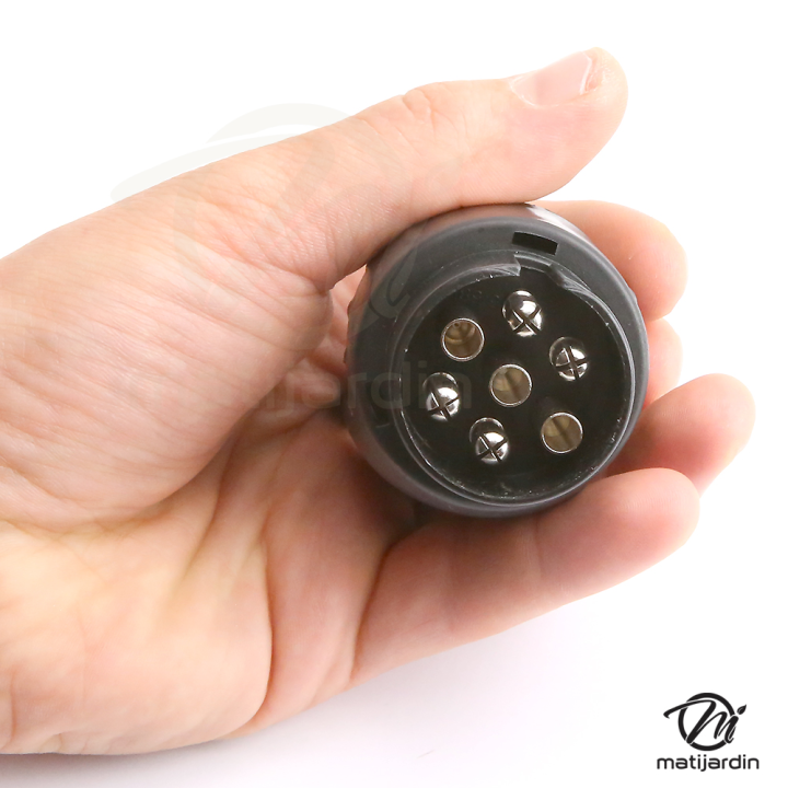 Adaptateur de prise remorque 7 broches à 13 broches