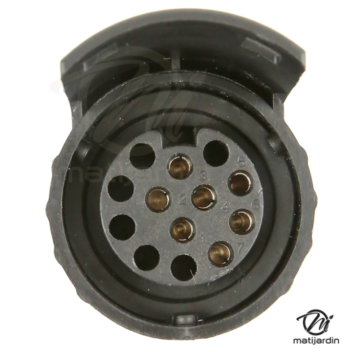 Adaptateur de prise remorque 7 broches à 13 broches