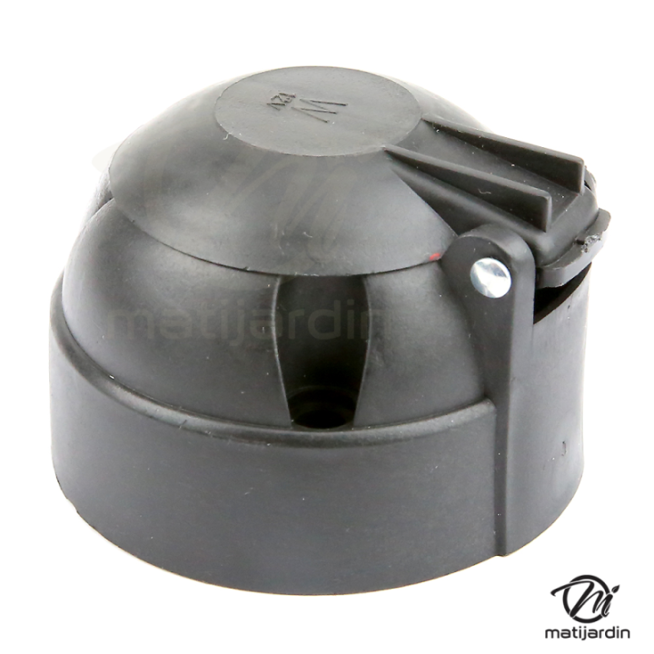 Socle de prise mâle remorque en plastique 7 broches