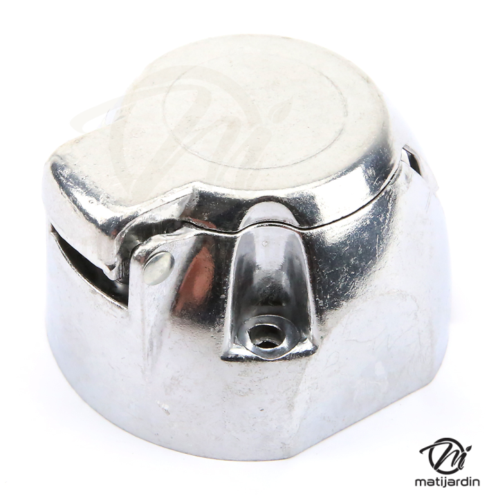 Socle de prise mâle remorque en métal 7 broches