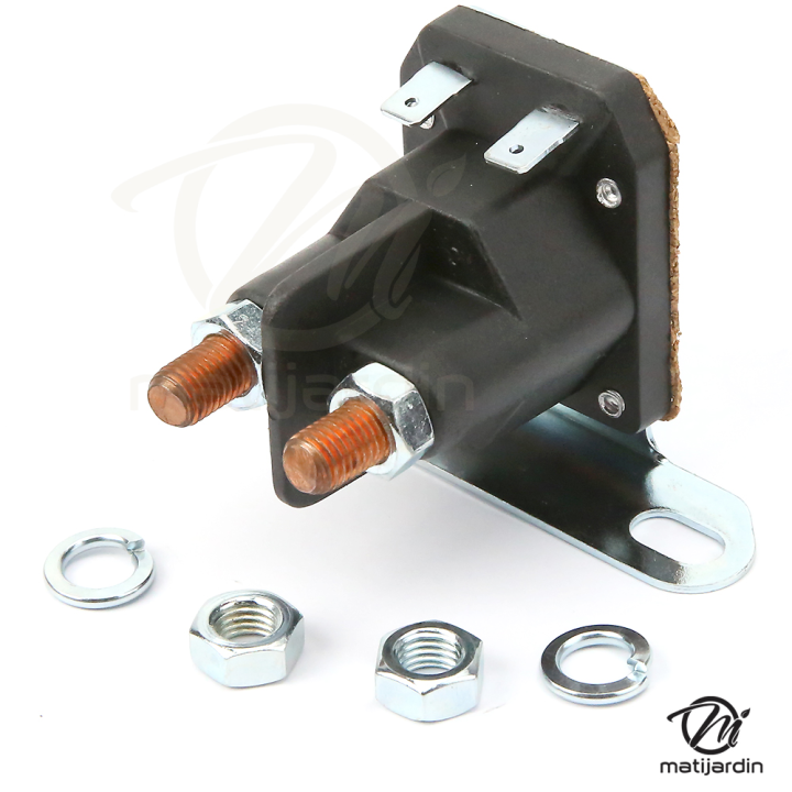 Solenoïde de démarrage pour John Deere. AM132990, AM133094, AM130365