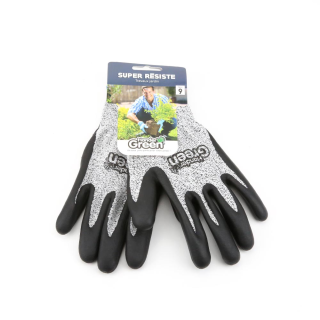 Gants anti-coupure. Taille 9. Gris/noir. HanderGreen®