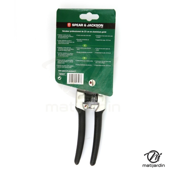 Sécateur professionnel gainé