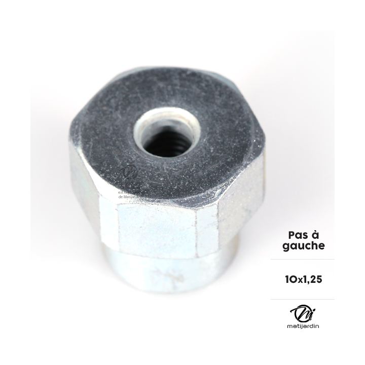 Tête débroussailleuse 2 fils SuperPro. Tap & Go. Ø 130 mm. Automatique F 10x1,25. Tecomec.