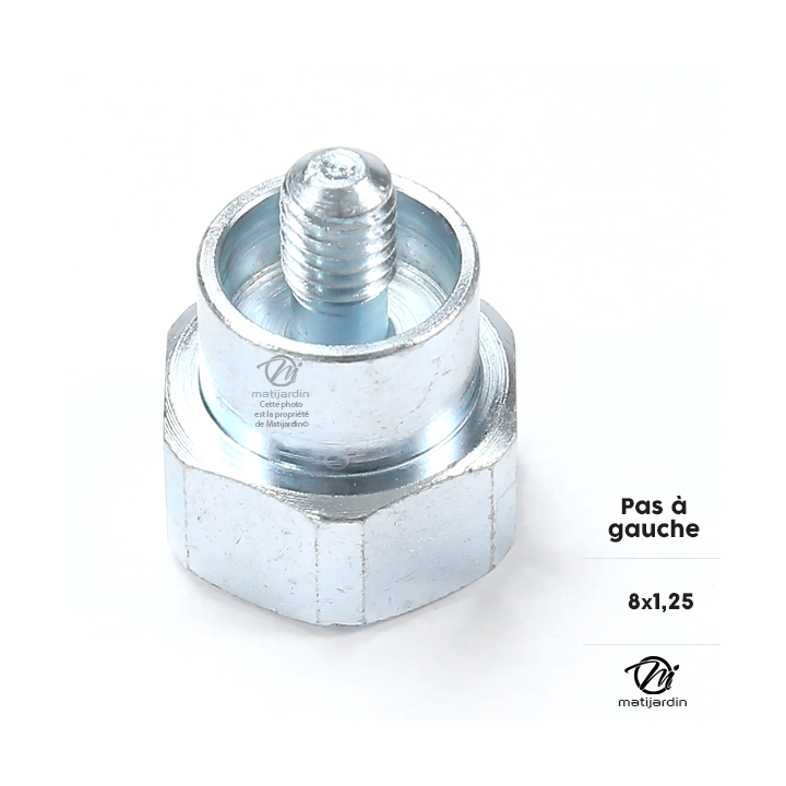 Tête débroussailleuse 2 fils. Tap & Go. Ø 130 mm. Automatique. Pour Emak. M 8x1,25. Tecomec.