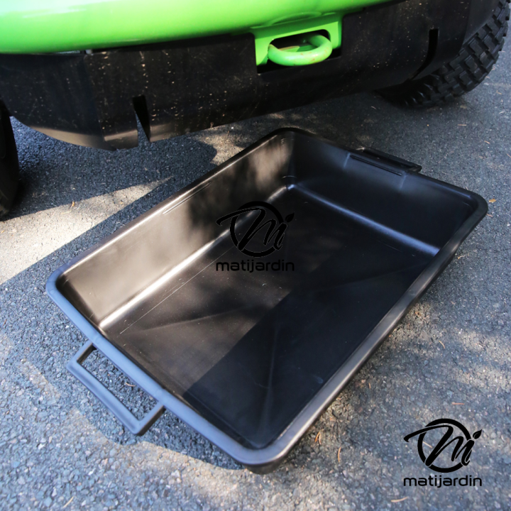 Bac de vidange avec poignées