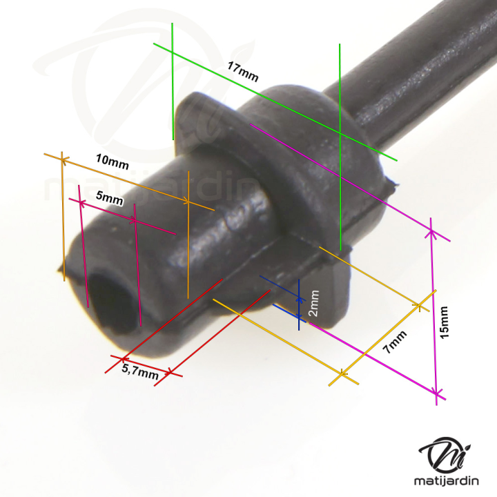 Durite essence adaptable pour tronçonneuses chinoises