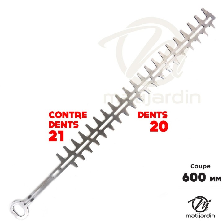 Lame pour taille-haie Stihl HS45. L 600 mm. 4228 710 6051, 4228 713 4110, 4228 713 4310