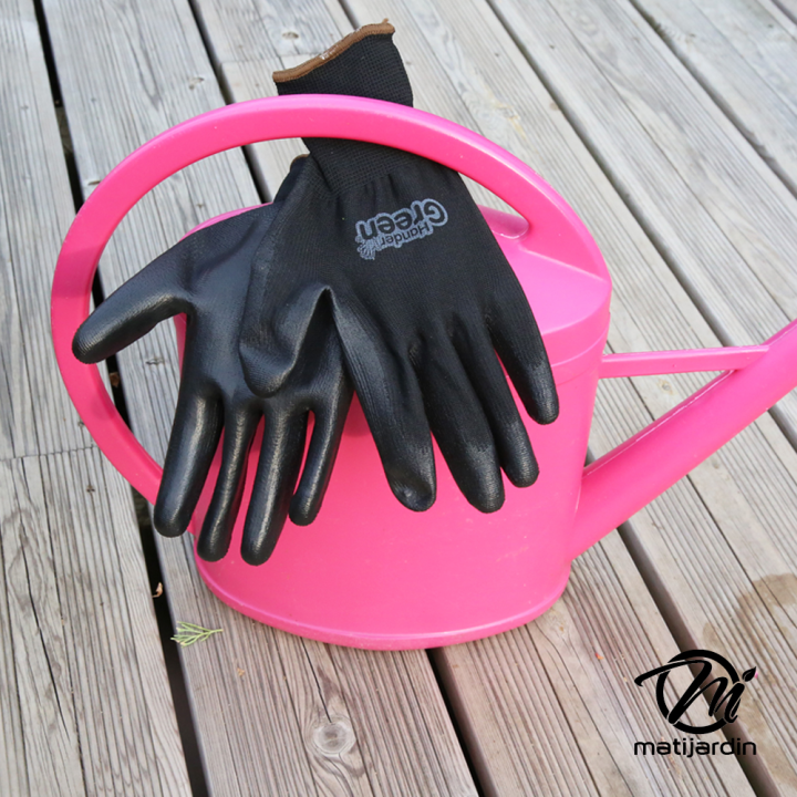 Gants polyester. Taille 11. Noir. HanderGreen®