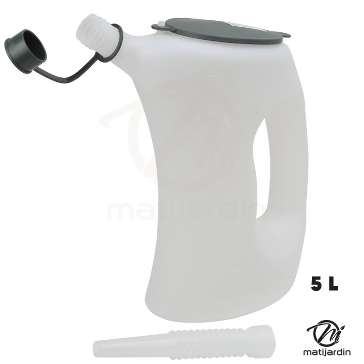 Broc doseur avec bec verseur et couvercle. 5 litres