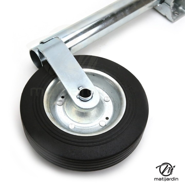 Roue Jokey pour attelage, remorque. Ø 48 mm