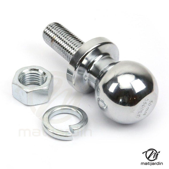 Boule d'attelage pour remorque. Ø 50 mm