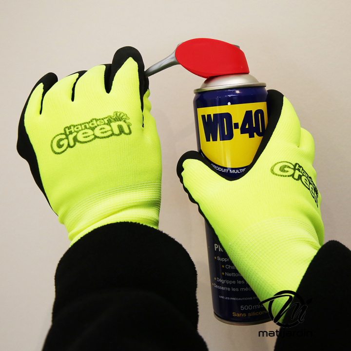 Dégrippant WD40. 500 ml. Nettoyant, dégrippant, lubrifiant. Protège humidité corrosion