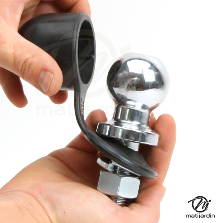 Cache pour boule d'attelage, remorque. Fabriquée en France