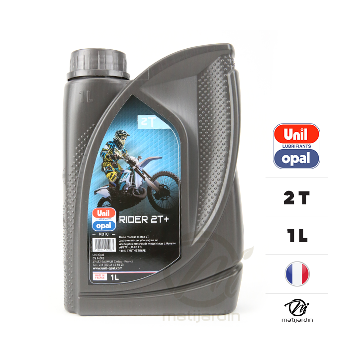 Huile moteur 2 temps Canadian Racing Moto. Unil Opal. 1 litre