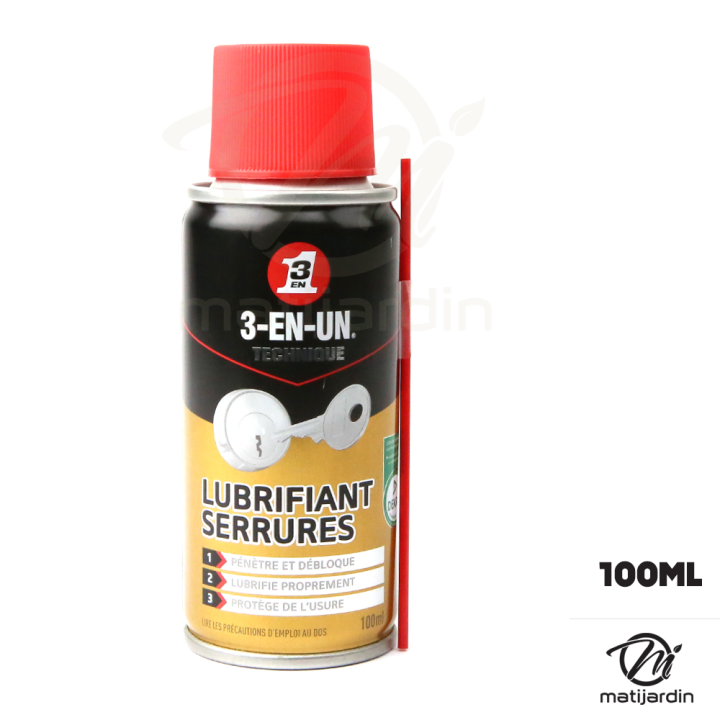 Lubrifiant serrure. 3 en 1